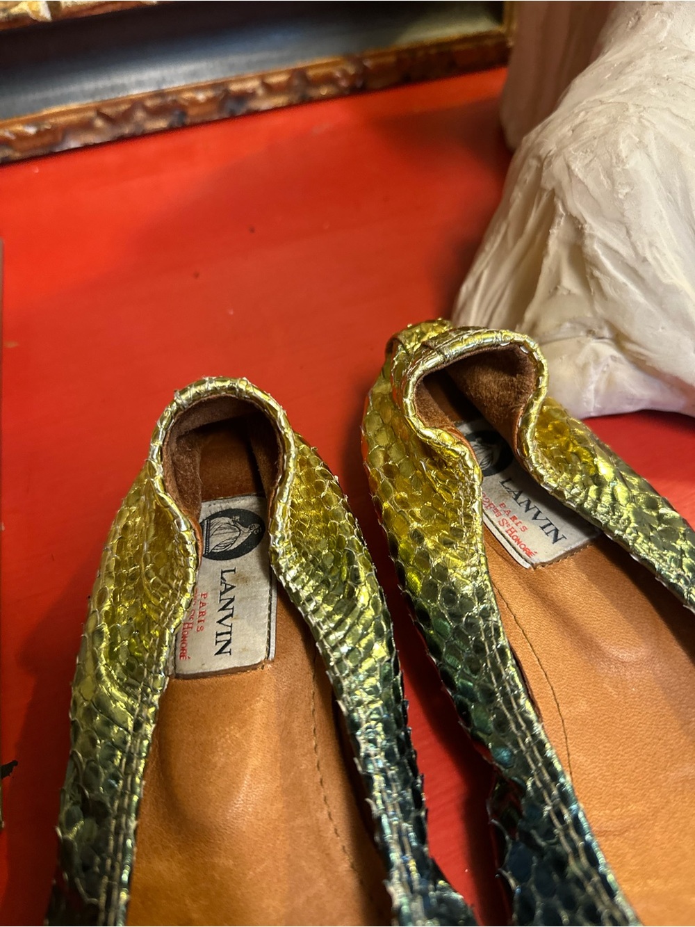 Lanvin Exotic Ballet Flats - Picture 9 of 10